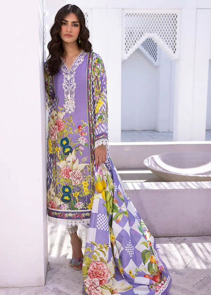 Roheenaz by Mushq Spring Summer Lawn Hibiscus Bloom