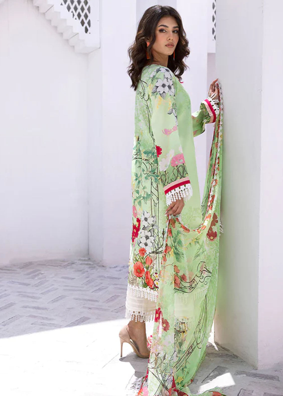 Roheenaz by Mushq Spring Summer Lawn Jungle Jive