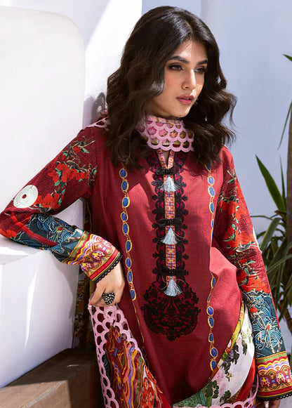 Roheenaz by Mushq Spring Summer Lawn Papaya Bliss