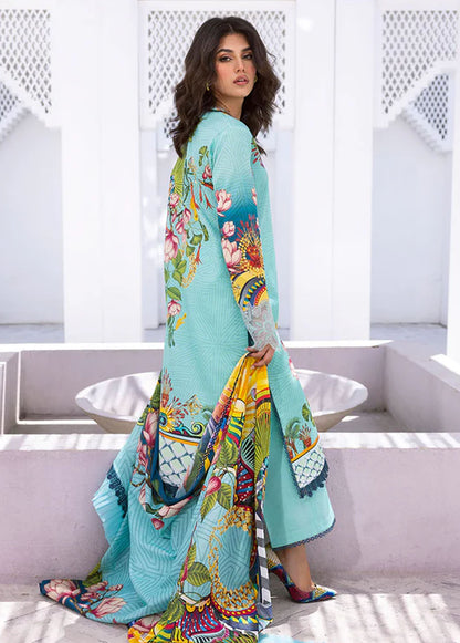 Roheenaz by Mushq Spring Summer Lawn Parrot Paradise