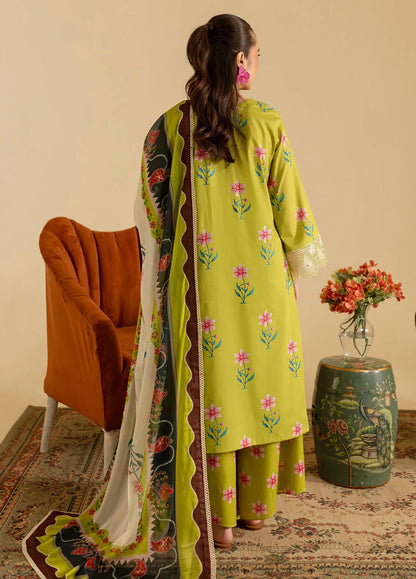 Leila by Mahnur Embroidered Summer Lawn Suits Unstitched 3 Piece - Mystique