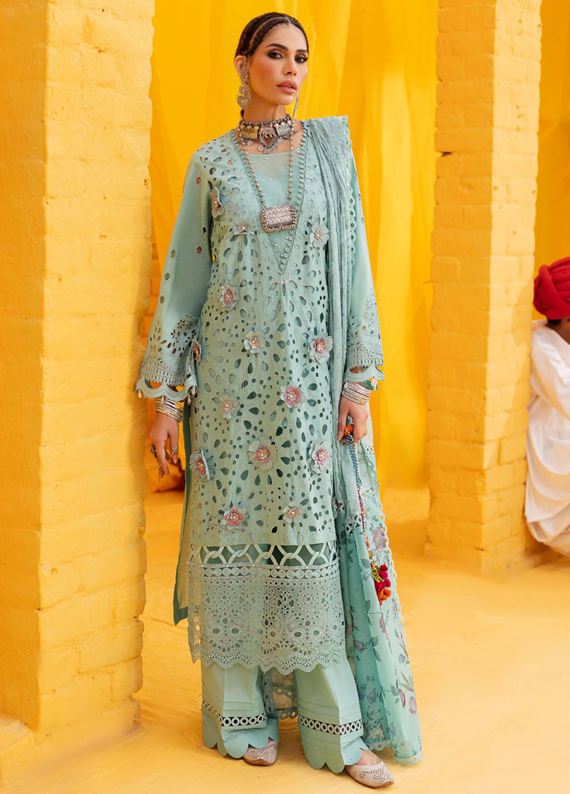 Mela by Nureh Embroidered Lawn | NDS-102