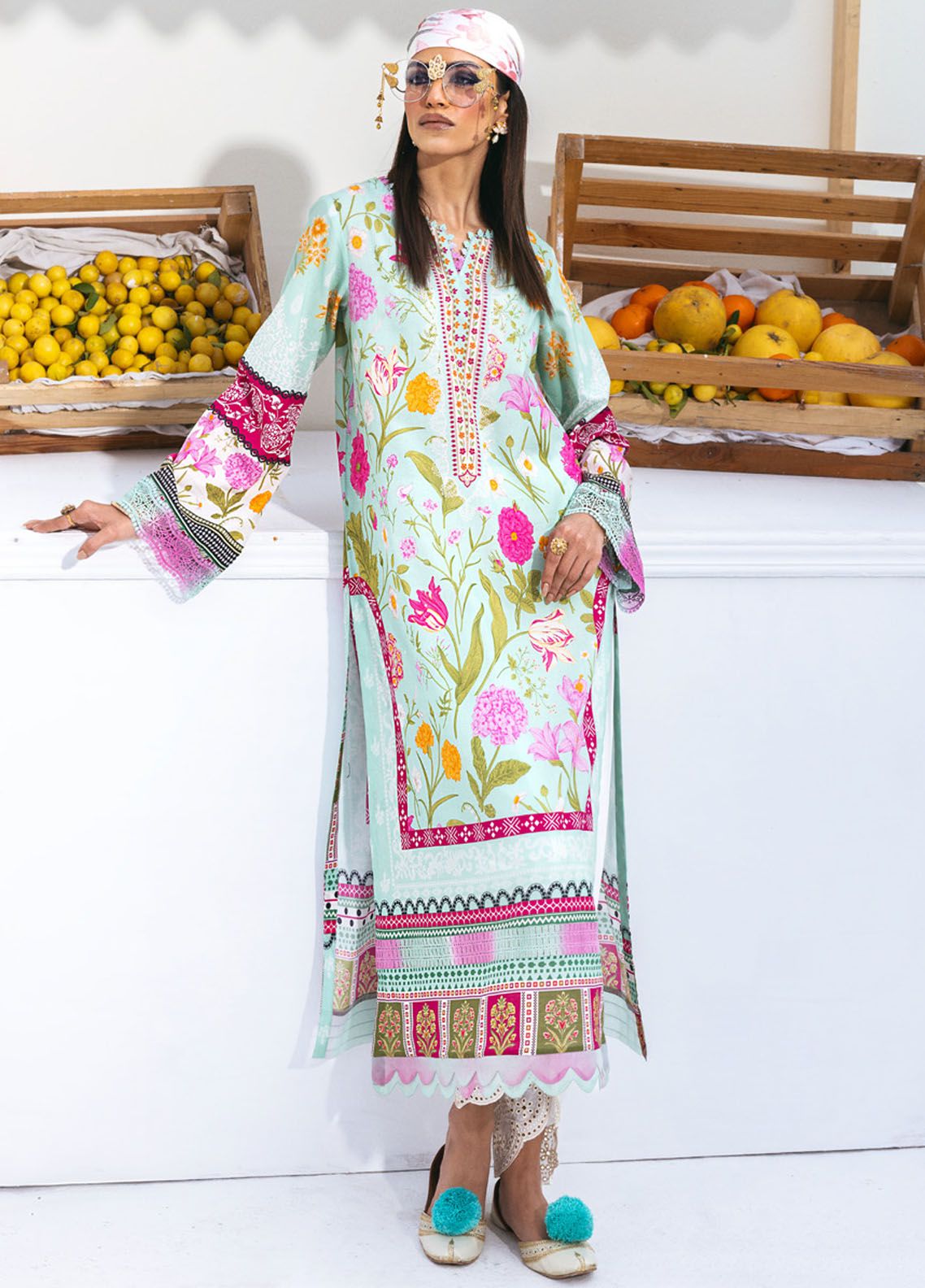 N Girls by Nureh 2024 Unstitched Pakistani Suits | NGL-04