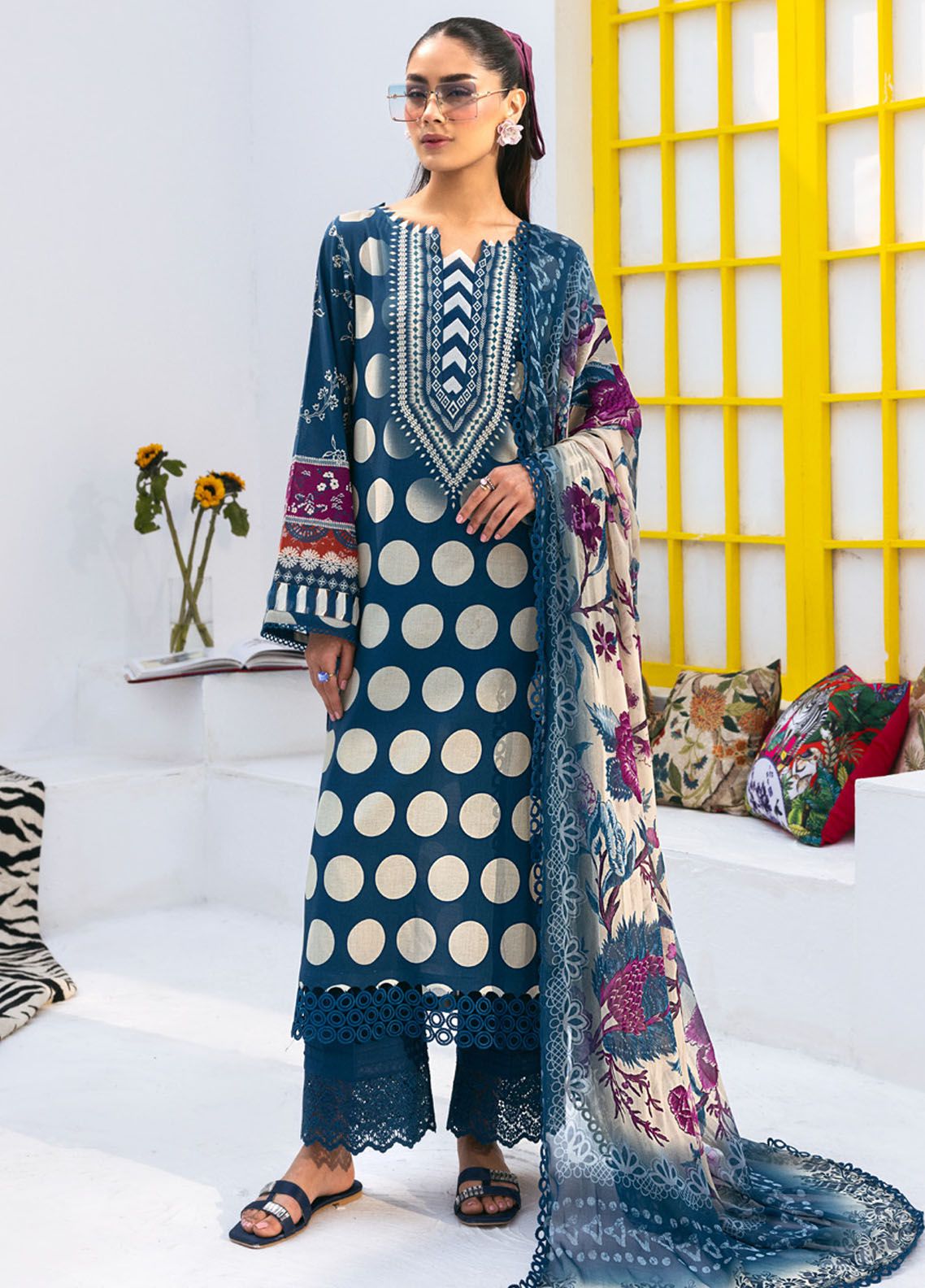 N Girls by Nureh 2024 Unstitched Pakistani Suits | NGL-12