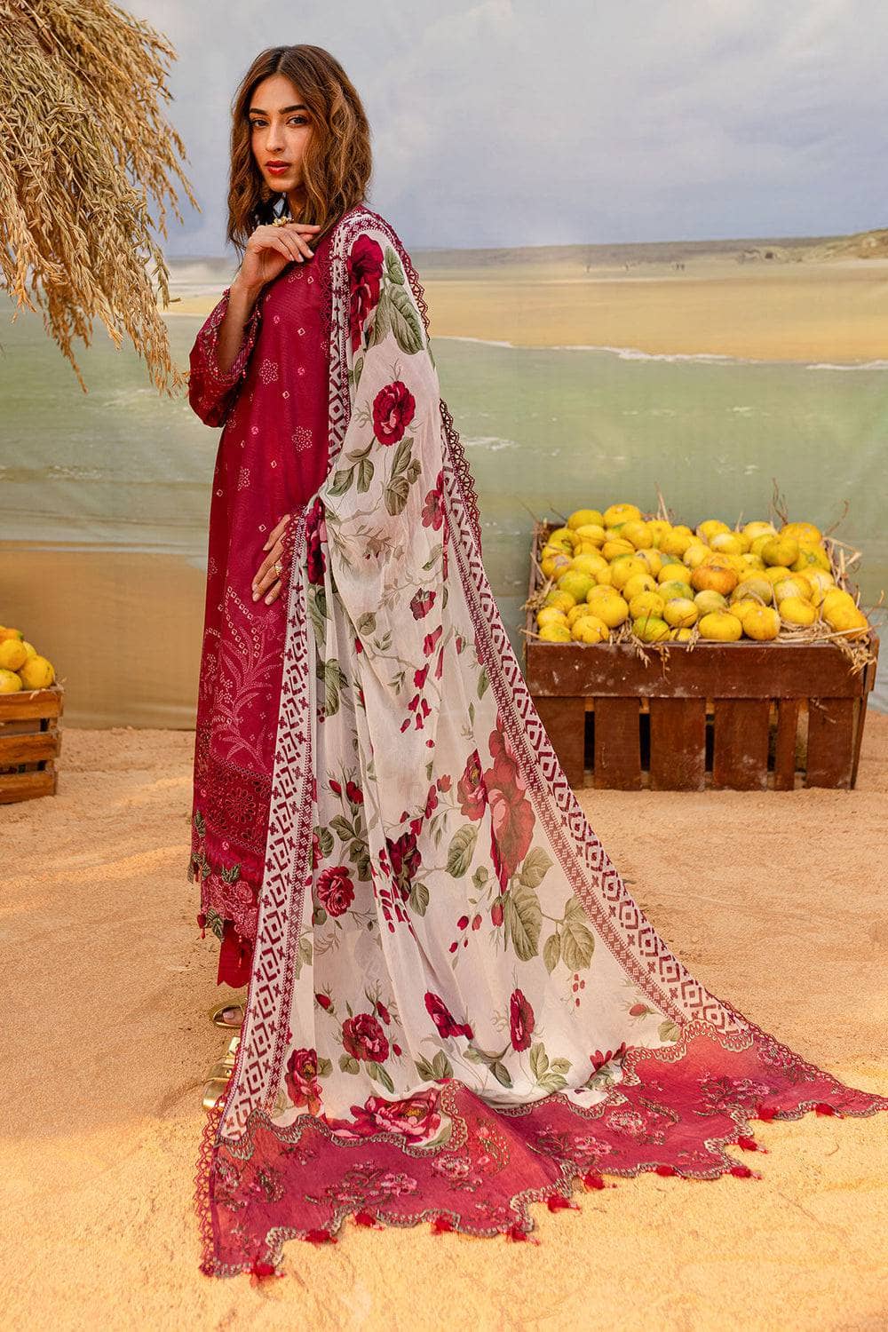 Nureh Gardenia Lawn Collection 2025 - NSG - 181