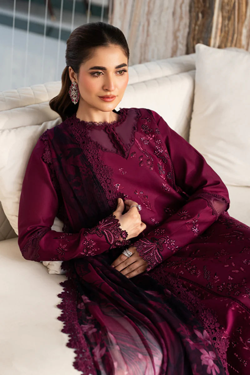RANGRASIYA CARNATION EID EDIT UNSTITCHED'26| Nora