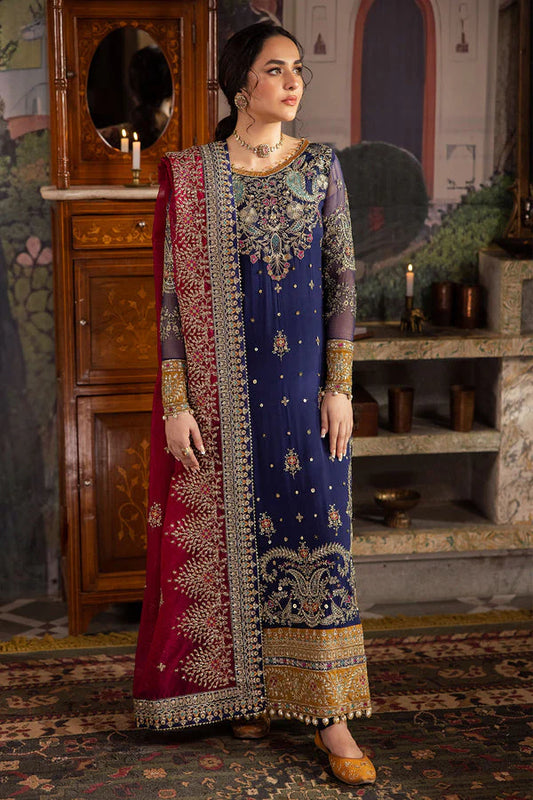 Nureh Alfaaz Festive Unstitched Collection 2024 | NL-75 JUGNI