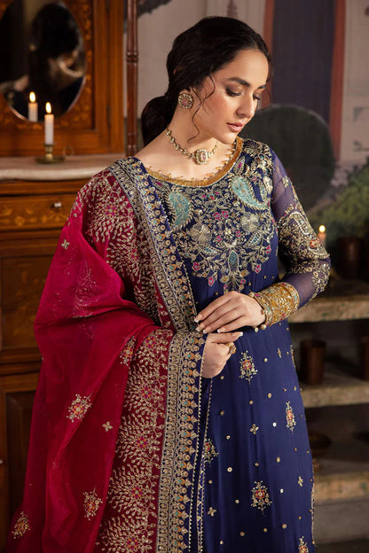 Nureh Alfaaz Festive Unstitched Collection 2024 | NL-75 JUGNI