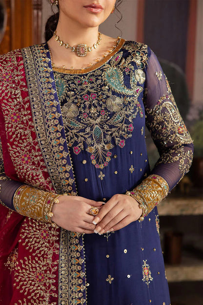 Nureh Alfaaz Festive Unstitched Collection 2024 | NL-75 JUGNI