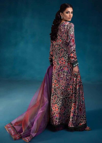 Secretoria By Nureh Embroidered Silk Suits 2024 S-09 Molly