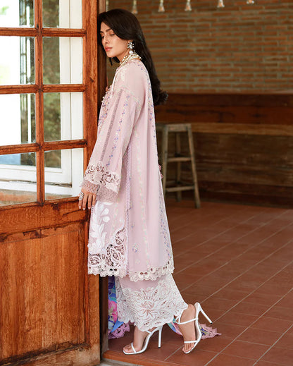 A MOI LUXURY LAWN BY MUSHQ UNSTITCHED'26 | Opulent Whisper