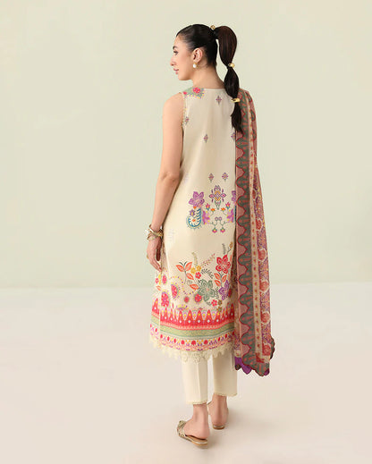ROHEENAZ ROSETTE UNSTITCHED COLLECTION'26 | Pastel Symphony