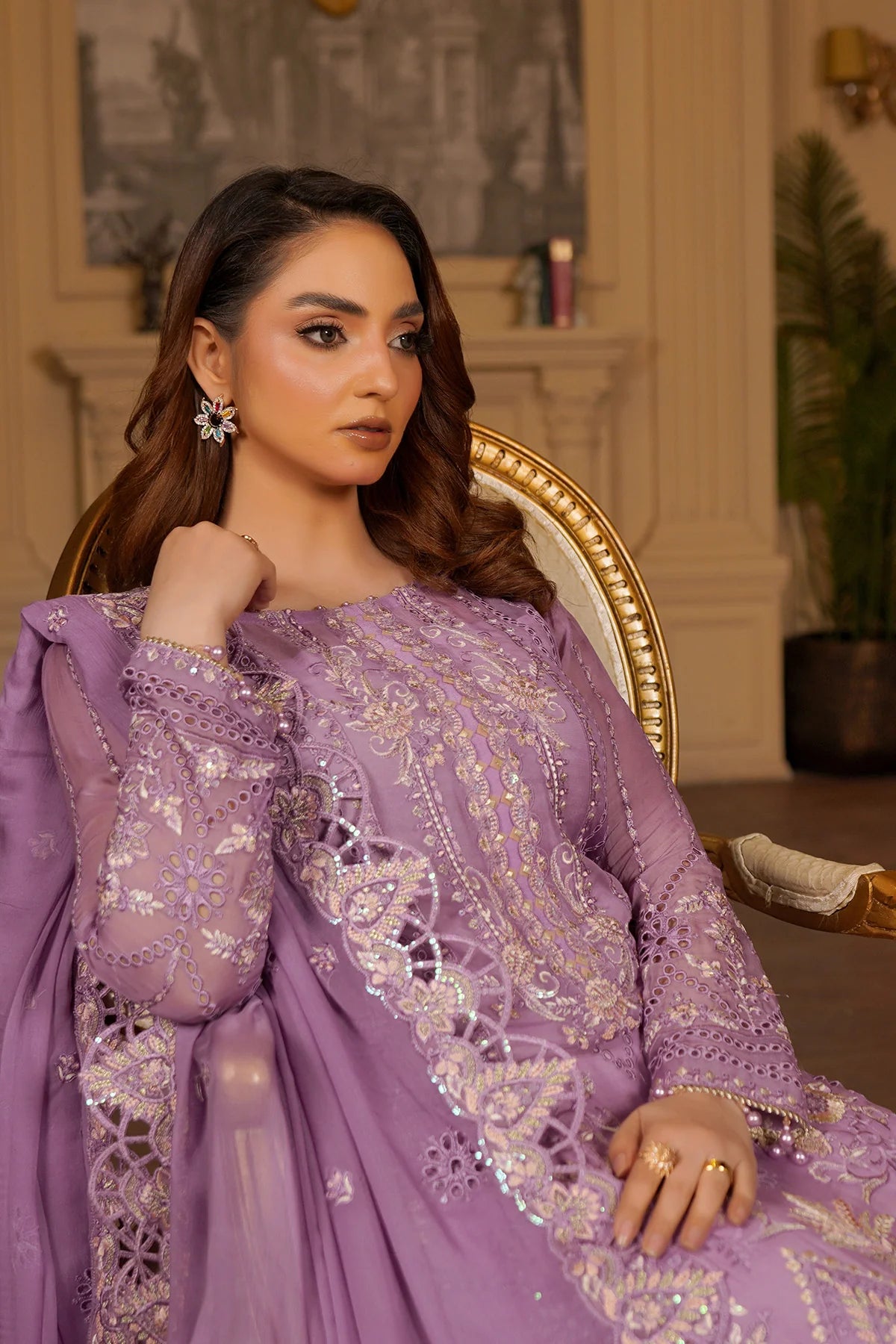 AARZU BY MARYAMS LUXURY LAWN VOL-5 UNSTITCHED'26| Zoia