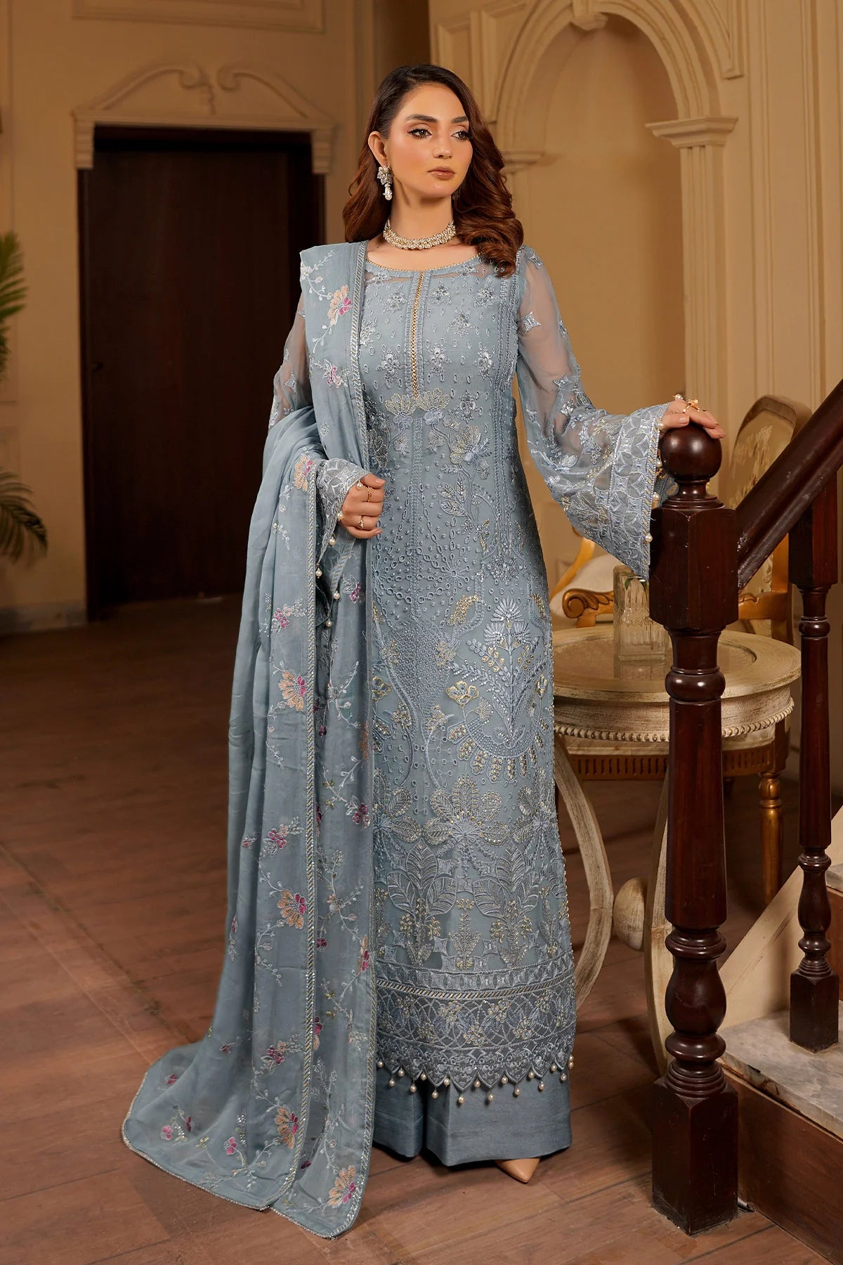 AARZU BY MARYAMS LUXURY LAWN VOL-5 UNSTITCHED'26| Dnarangi