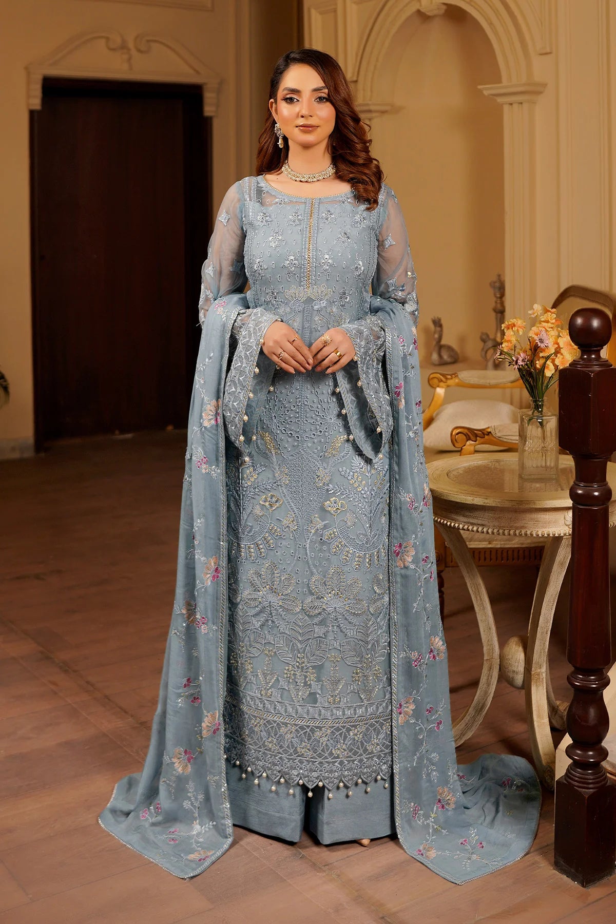 AARZU BY MARYAMS LUXURY LAWN VOL-5 UNSTITCHED'26| Dnarangi