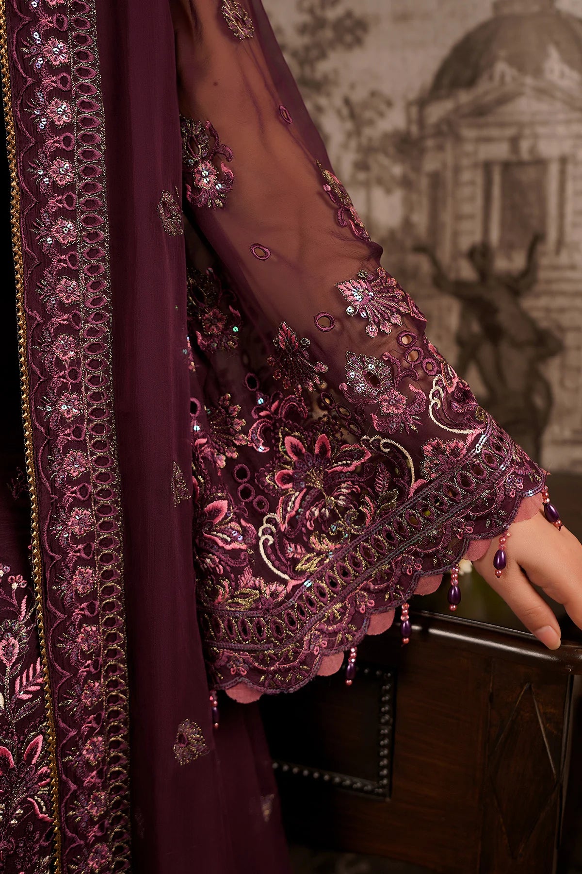 AARZU BY MARYAMS LUXURY LAWN VOL-5 UNSTITCHED'26| Nageena