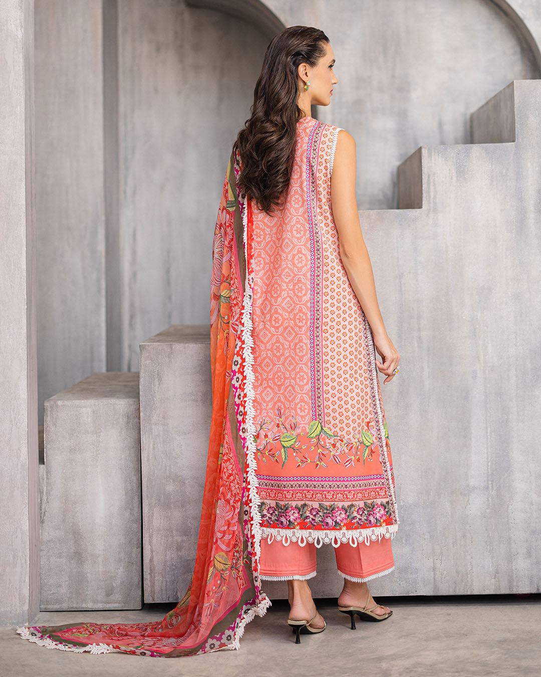 Roheenaz AZALEA LAWN Collection 2024 – Radiant Rose