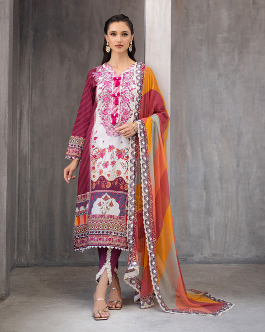 Roheenaz AZALEA LAWN Collection 2024 – Orchid Oasis