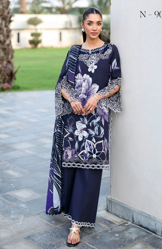 RAMSHA RANGREZ LUXURY LAWN UNSTITCHED '26 VOL 09 - N-908