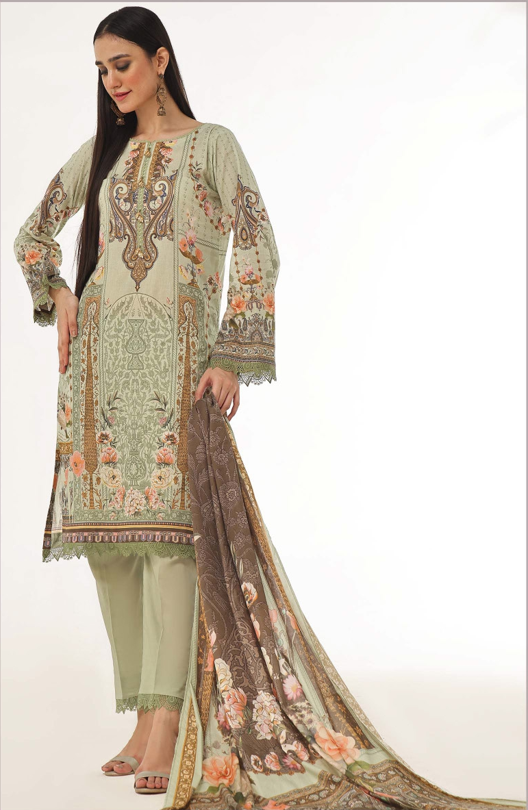 Roshni Summer Lawn 2025 - Roshni 2025 20439 A