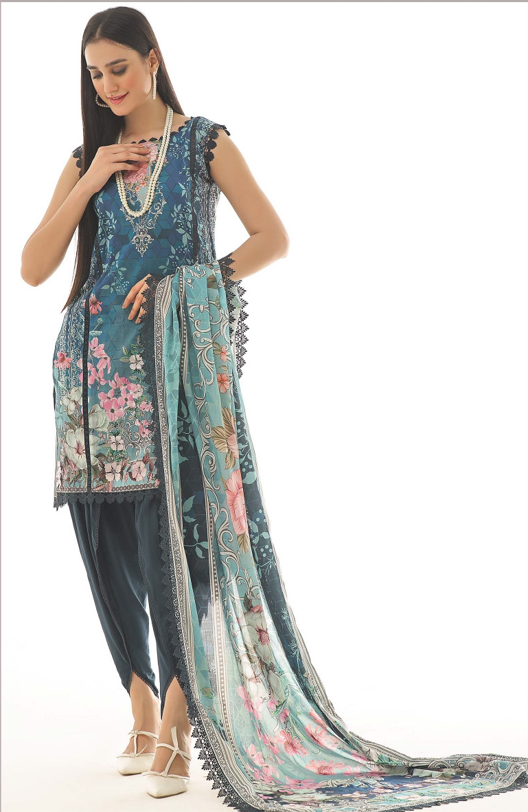 Roshni Summer Lawn 2025 - Roshni 2025 20463 A