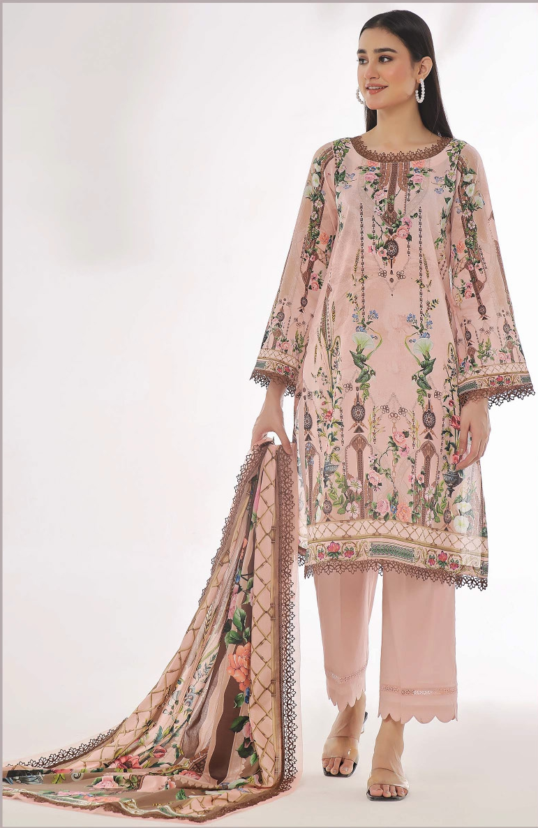 Roshni Summer Lawn 2025 - Roshni 2025 20485 B