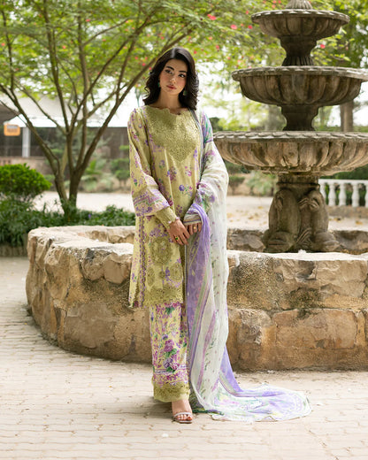 ELAF PREMIUM SIGNATURE UNSTITCHED '26 - OLIVIA (ESG-8A)
