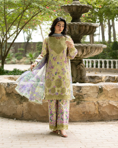ELAF PREMIUM SIGNATURE UNSTITCHED '26 - OLIVIA (ESG-8A)