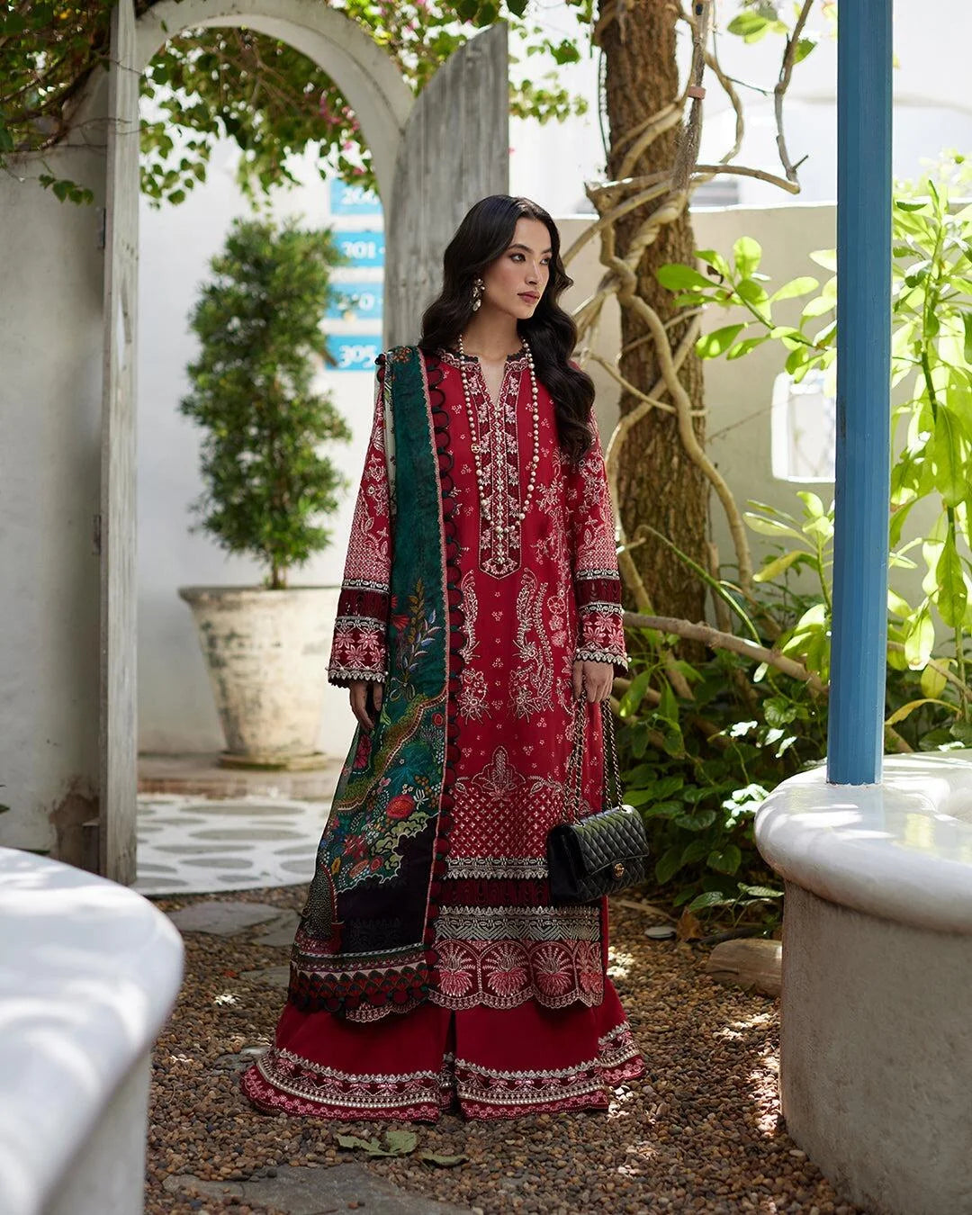 Faiza Saqlain Liliana Luxury Lawn 2024 | SIVANA