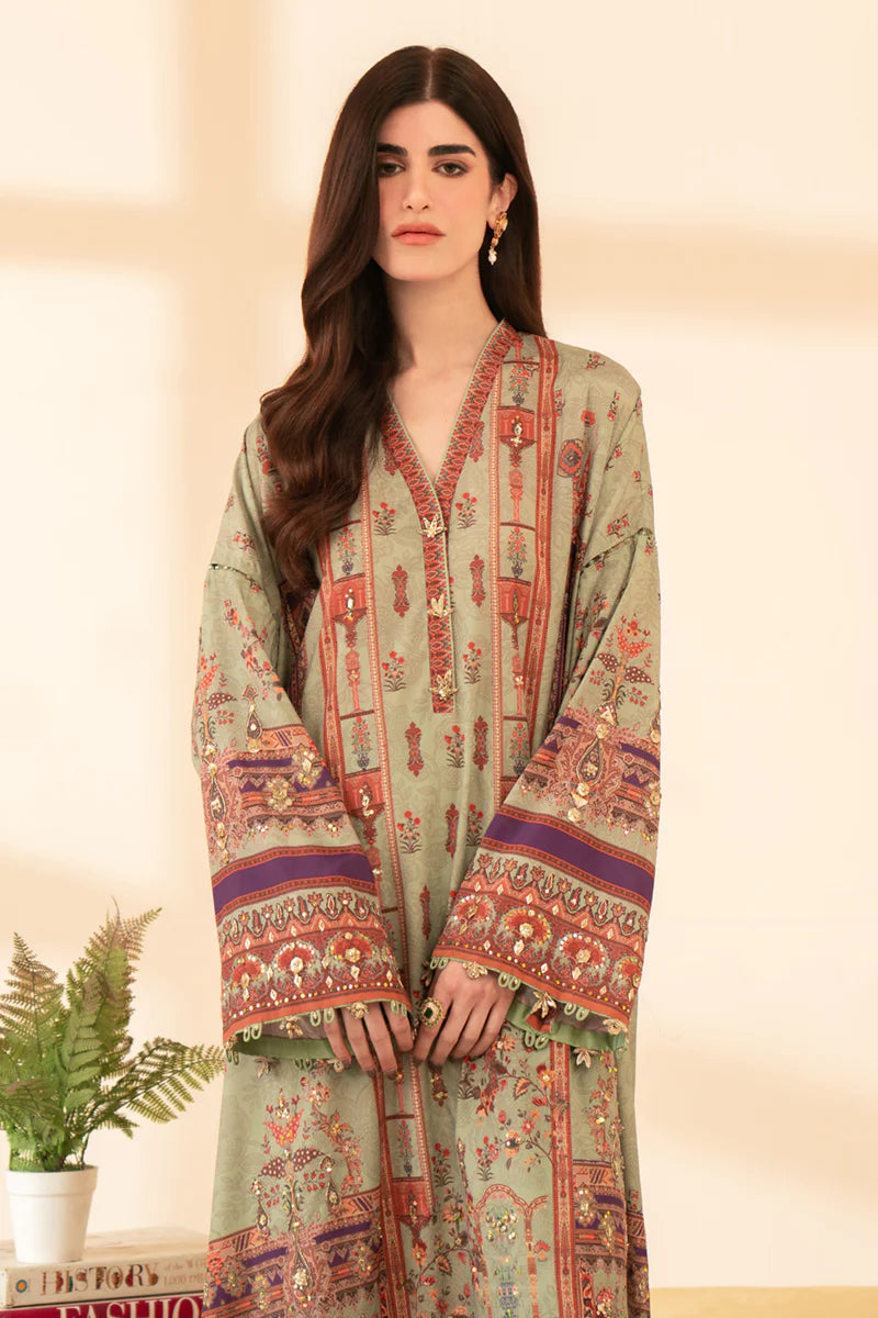 Qalamkar Luxe Silk 2024 | CLEA SL - 02