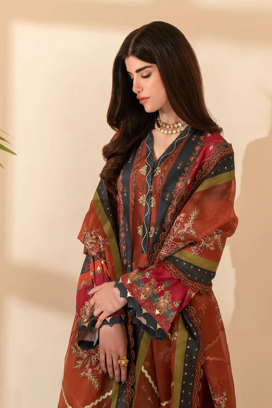 Qalamkar Luxe Silk 2024 | SASHA SL - 07