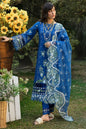 Sardinia - Floral Forest Luxury Lawn Collection - SR-803 Sapphire Flora