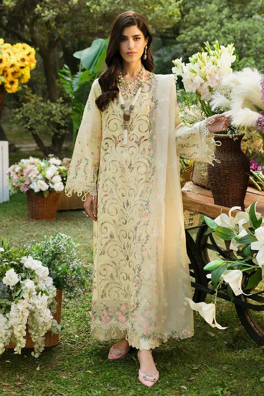 Sardinia - Floral Forest Luxury Lawn Collection - SR-807 Petal Veil