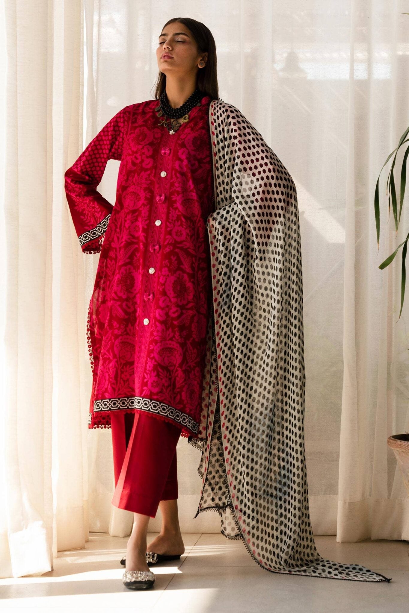 Sana Safinaz Mahay Lawn 2024 | SS-010A