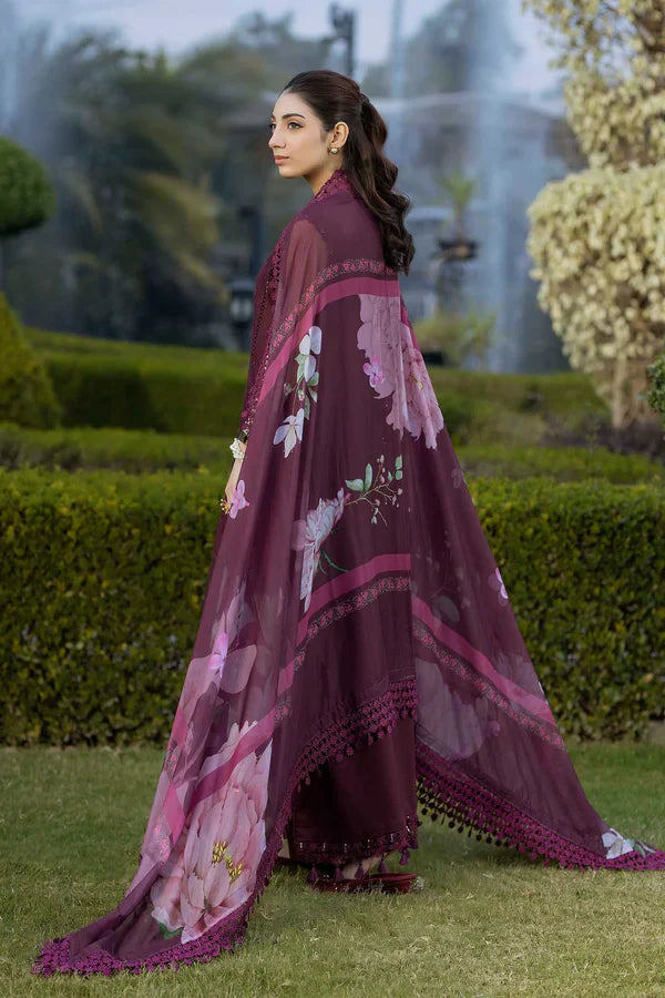 SERENE LUXURY LAWN BY ADAN LIBAS UNSTITCHED'26| D1