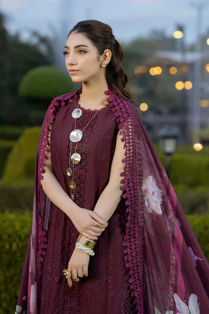 SERENE LUXURY LAWN BY ADAN LIBAS UNSTITCHED'26| D1