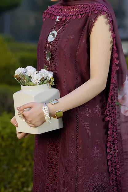 SERENE LUXURY LAWN BY ADAN LIBAS UNSTITCHED'26| D1