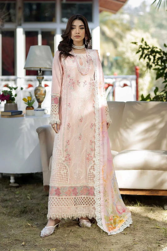 SERENE LUXURY LAWN BY ADAN LIBAS UNSTITCHED'26| D7