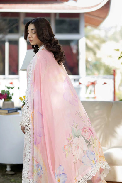 SERENE LUXURY LAWN BY ADAN LIBAS UNSTITCHED'26| D7