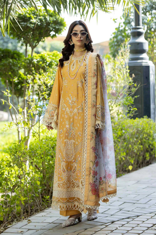 SERENE LUXURY LAWN BY ADAN LIBAS UNSTITCHED'26| D8