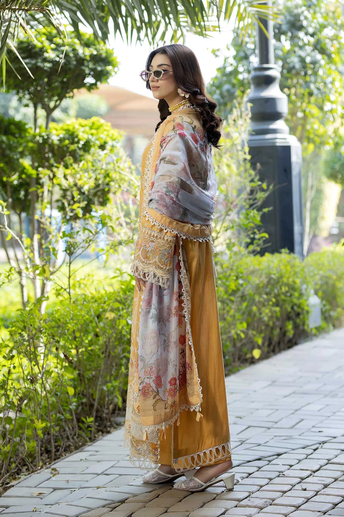 SERENE LUXURY LAWN BY ADAN LIBAS UNSTITCHED'26| D8