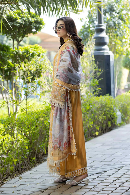 SERENE LUXURY LAWN BY ADAN LIBAS UNSTITCHED'26| D8