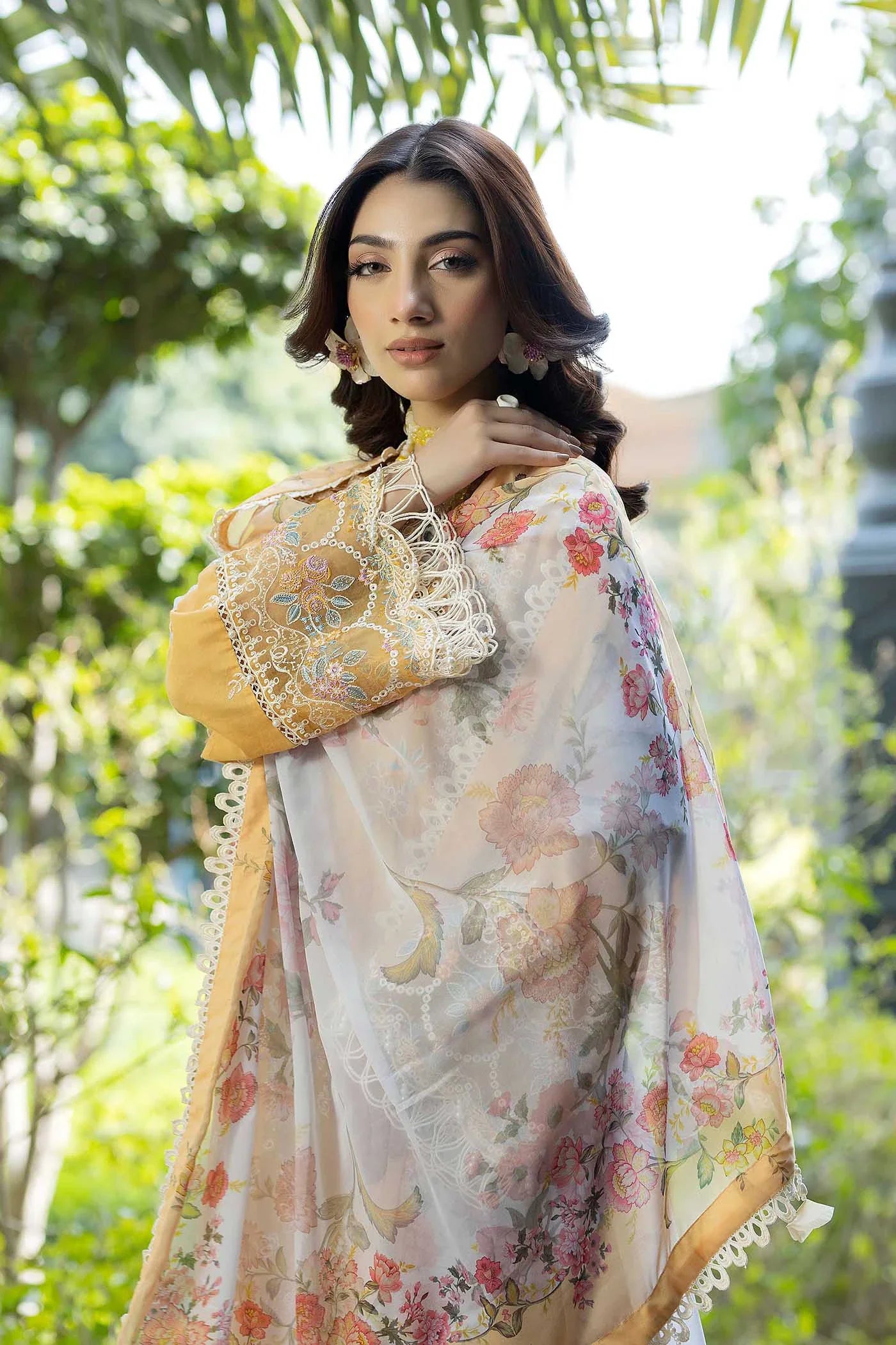 SERENE LUXURY LAWN BY ADAN LIBAS UNSTITCHED'26| D8
