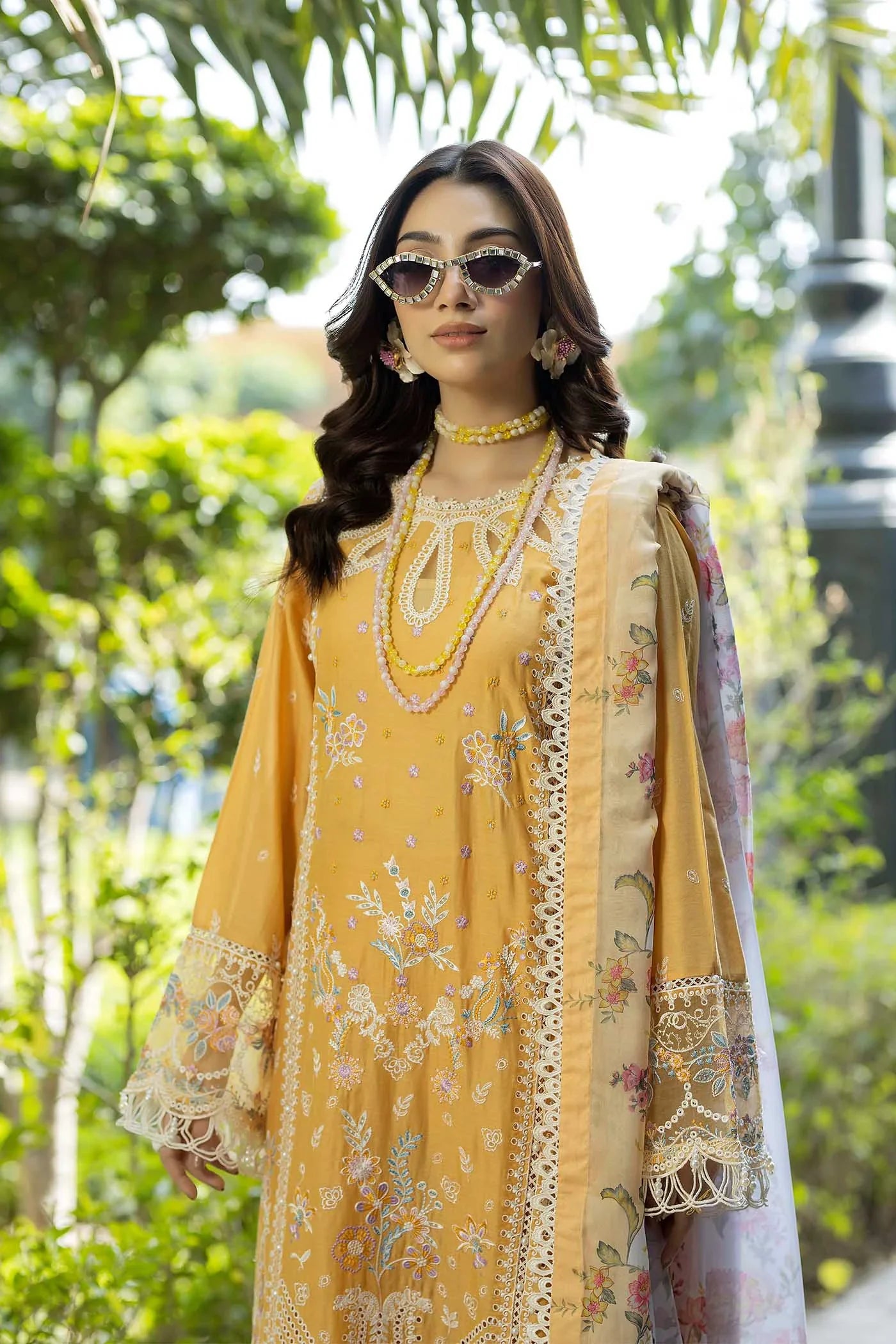 SERENE LUXURY LAWN BY ADAN LIBAS UNSTITCHED'26| D8