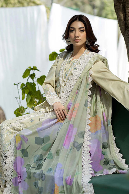 SERENE LUXURY LAWN BY ADAN LIBAS UNSTITCHED'26| D9