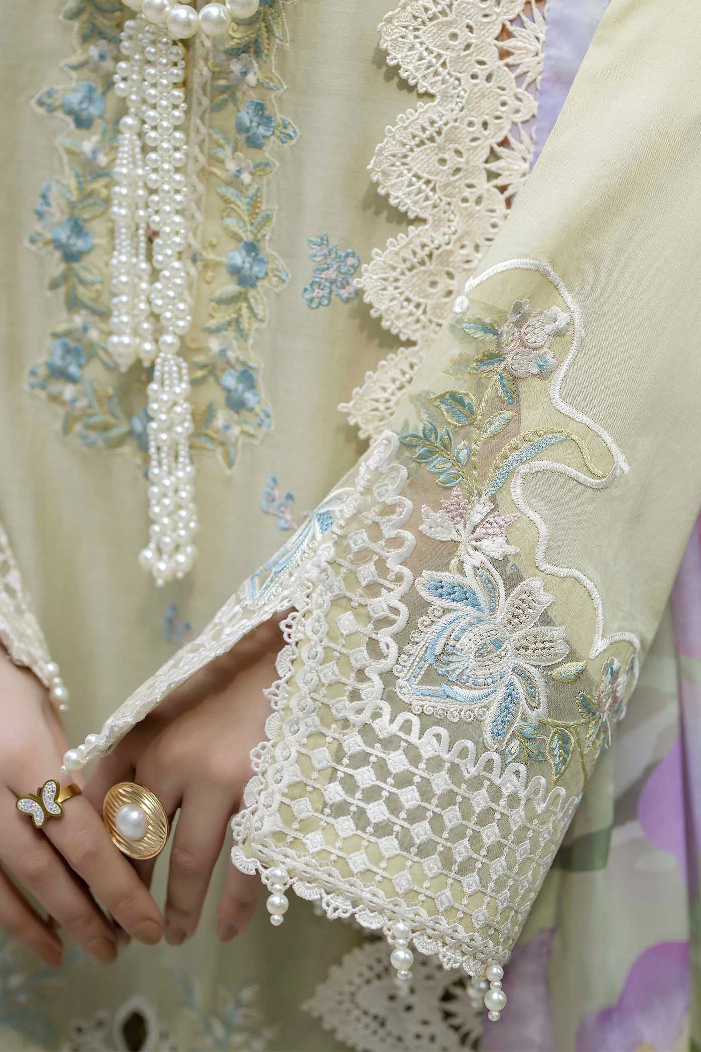 SERENE LUXURY LAWN BY ADAN LIBAS UNSTITCHED'26| D9