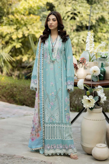 SERENE LUXURY LAWN BY ADAN LIBAS UNSTITCHED'26| D6