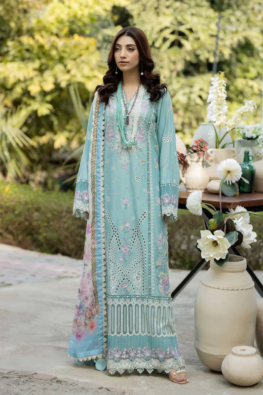 SERENE LUXURY LAWN BY ADAN LIBAS UNSTITCHED'26| D6