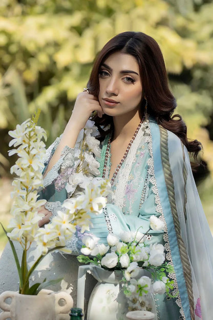 SERENE LUXURY LAWN BY ADAN LIBAS UNSTITCHED'26| D6