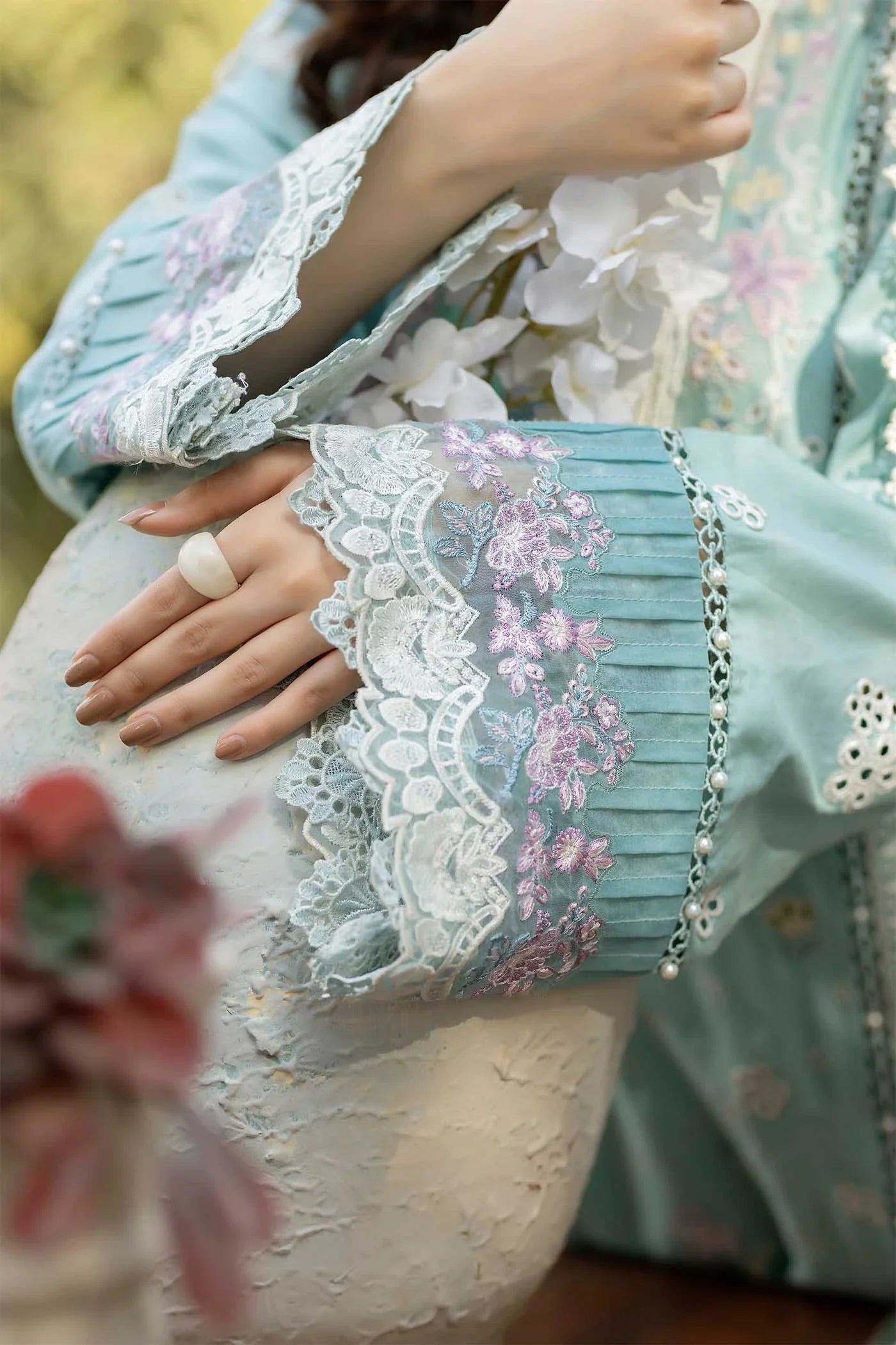 SERENE LUXURY LAWN BY ADAN LIBAS UNSTITCHED'26| D6
